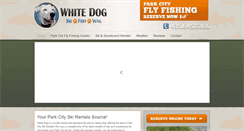 Desktop Screenshot of gowhitedog.com